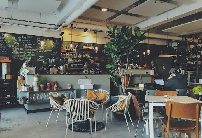Illustrative cafe and beverage project image